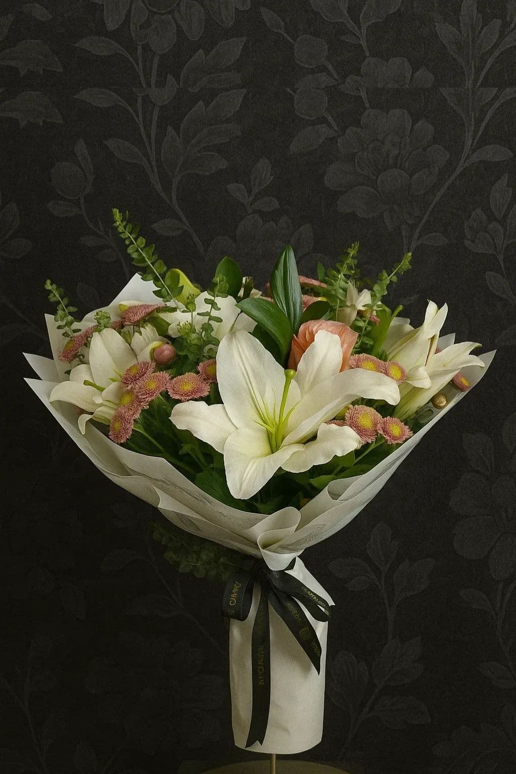 Güller ve Orkideler Buketi