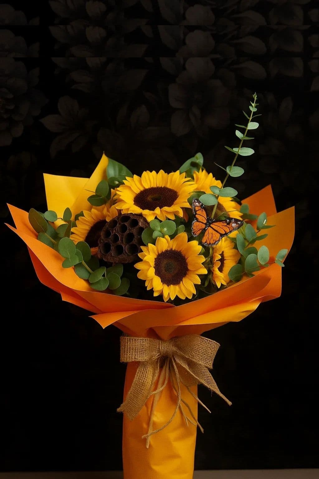 Ayçiçeği Tasarım Buket